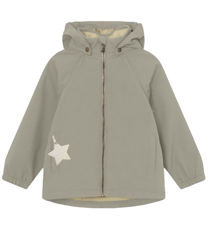 Mini A Ture Softshelljacke m. Fleece - MatAden - Vert