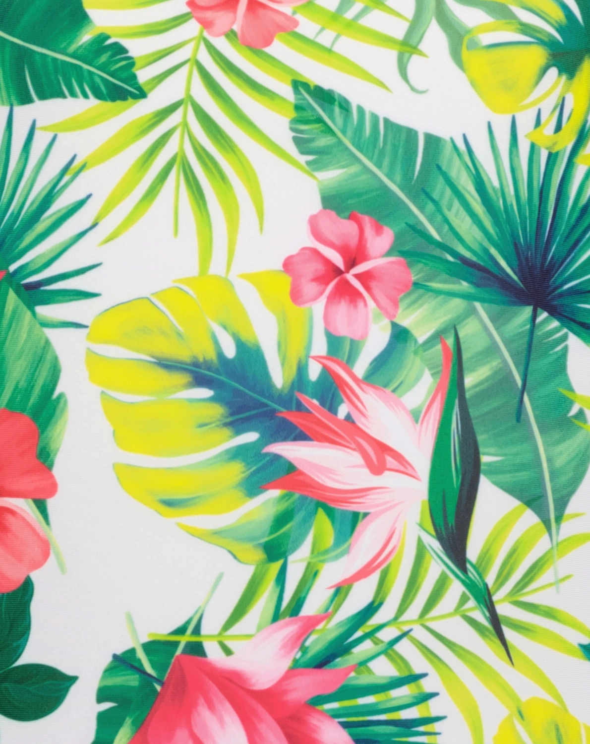 Badeshirt JUNGLE FLOWERS in bunt