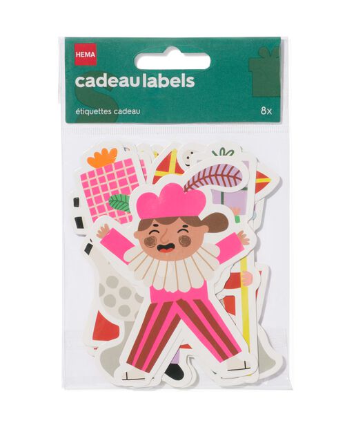 étiquettes cadeaux - 8 pièces