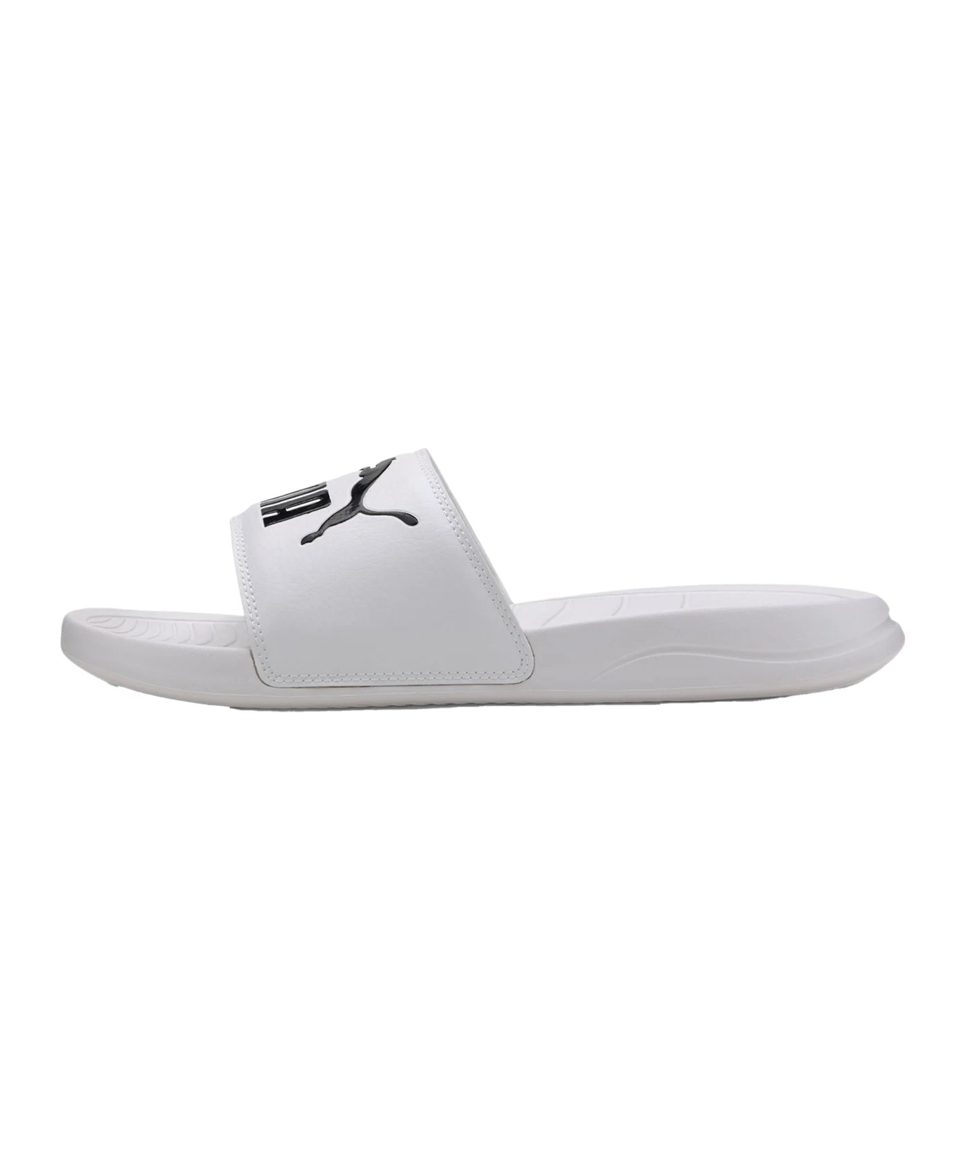PUMA Popcat 20 Badelatsche Weiss Schwarz F02
