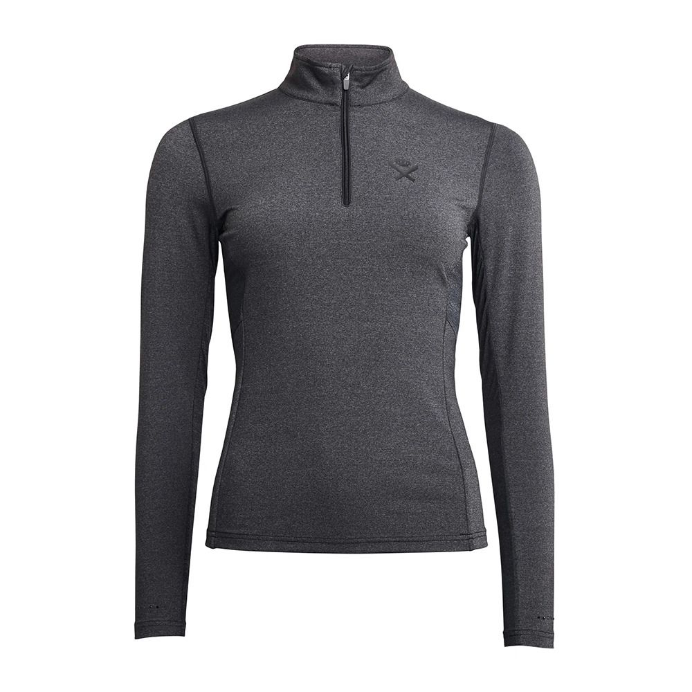 Kingsland KLALEECE - Maillot Femme charcoal melange