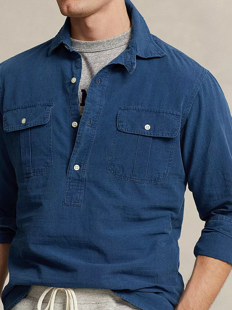 POLO RALPH LAUREN Jeanshemd blau