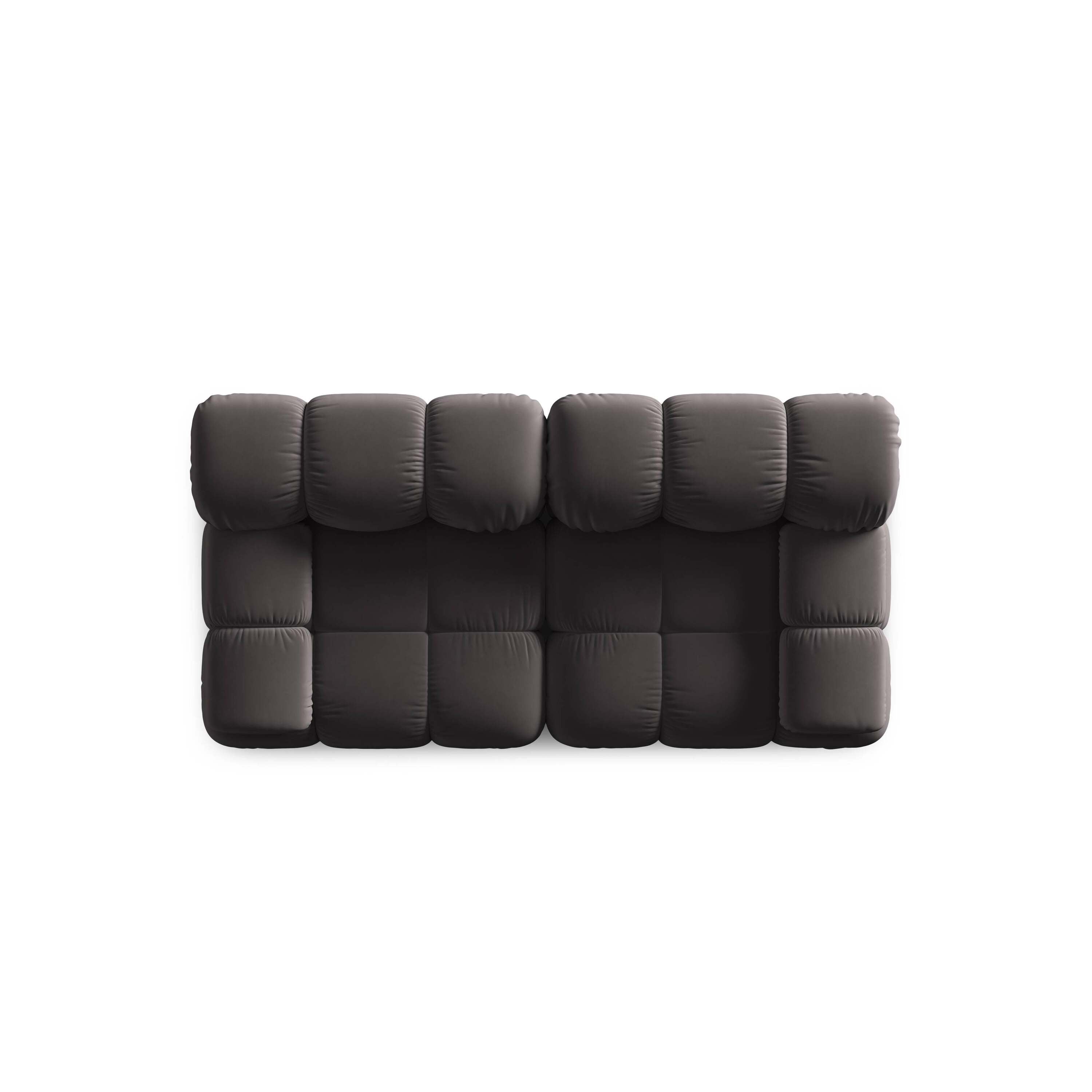 Milo Casa Tropea Modulaire 2-zitsbank - Donkergrijs