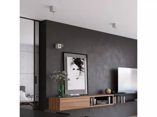Sollux ARIZ Lampe à poser Gris E27
