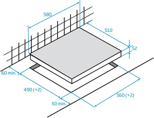BEKO - Plaque induction HII 64200 MT