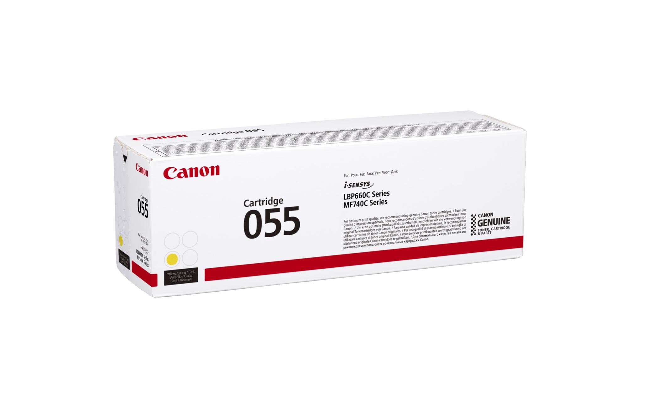 Toner 055 YellowToner, Yellow