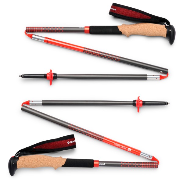 Black Diamond - Pursuit Carbon Z Poles - Bâtons de randonnée