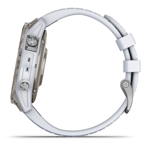 Montre cardio GPS GARMIN EPIX PRO (G2) 47MM SAPPHIRE SAPPHIRE/TITANE WHITE