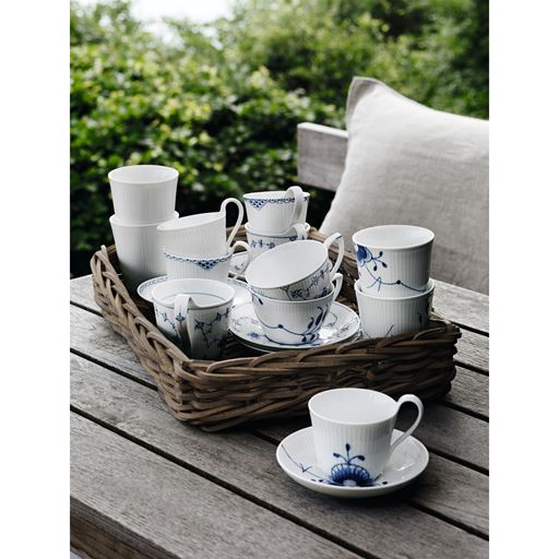 Royal Copenhagen Prinsesse Højhankskop Og Underkop, 25 cl