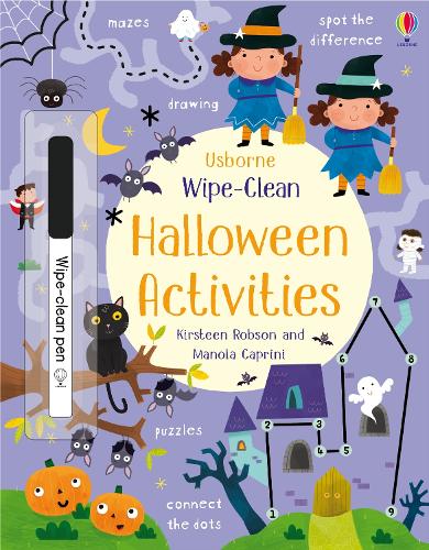 Wipe-Clean Halloween Activities: A Halloween Book for Children - Wipe-clean Activities (Paperback)