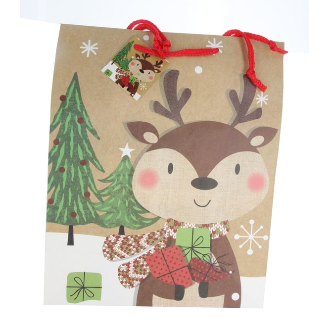 Geschenktasche Rentier - ca. 50,5 x 71 x 17,5 cm