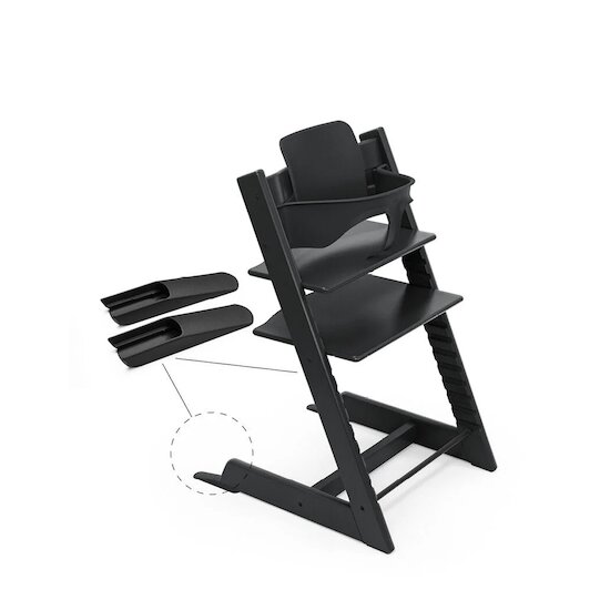 Baby Set² ™ Tripp Trapp® + Patin   Noir        de               Stokke®