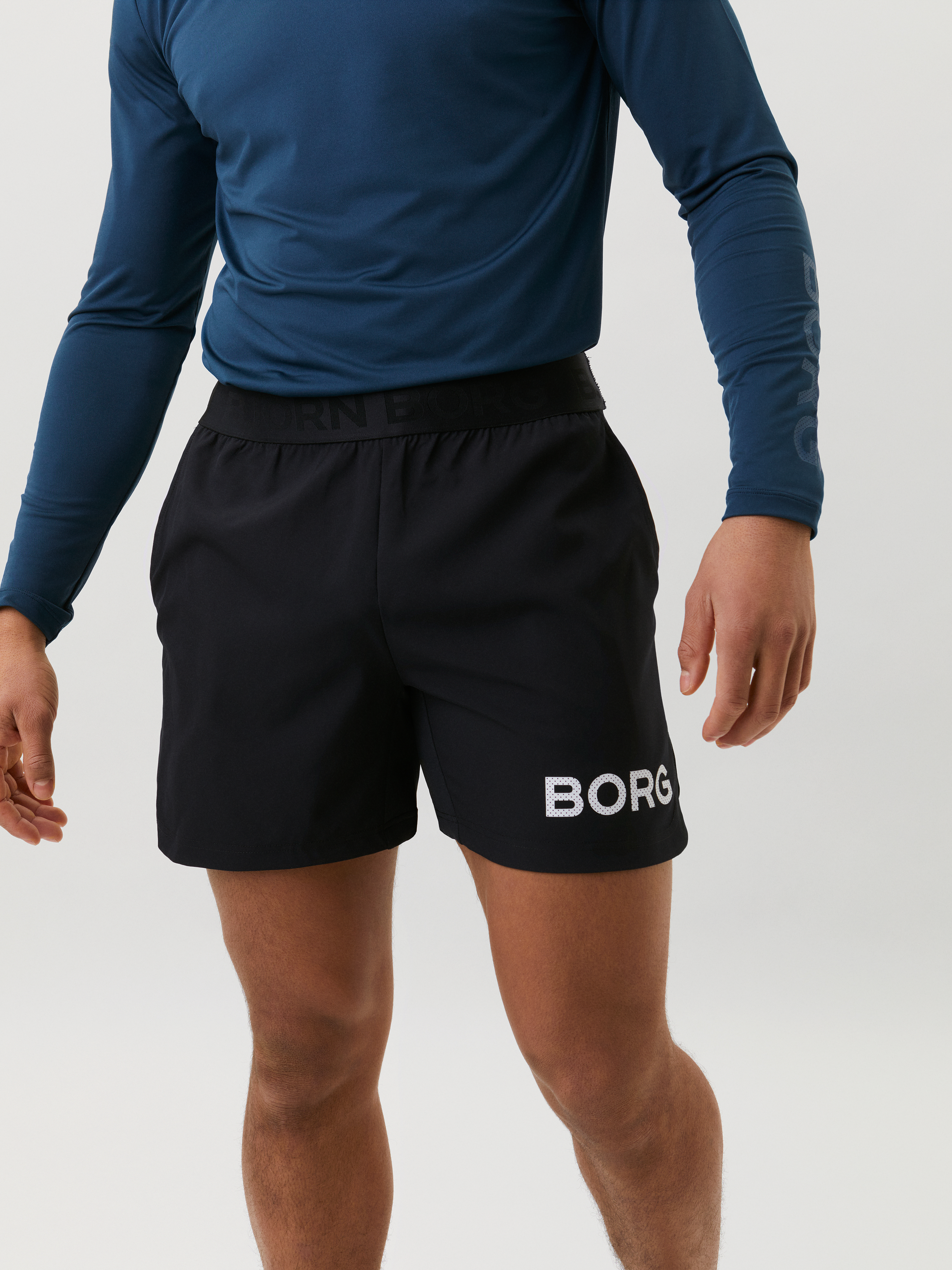 Borg Short Shorts Herre BK001/Black Beauty