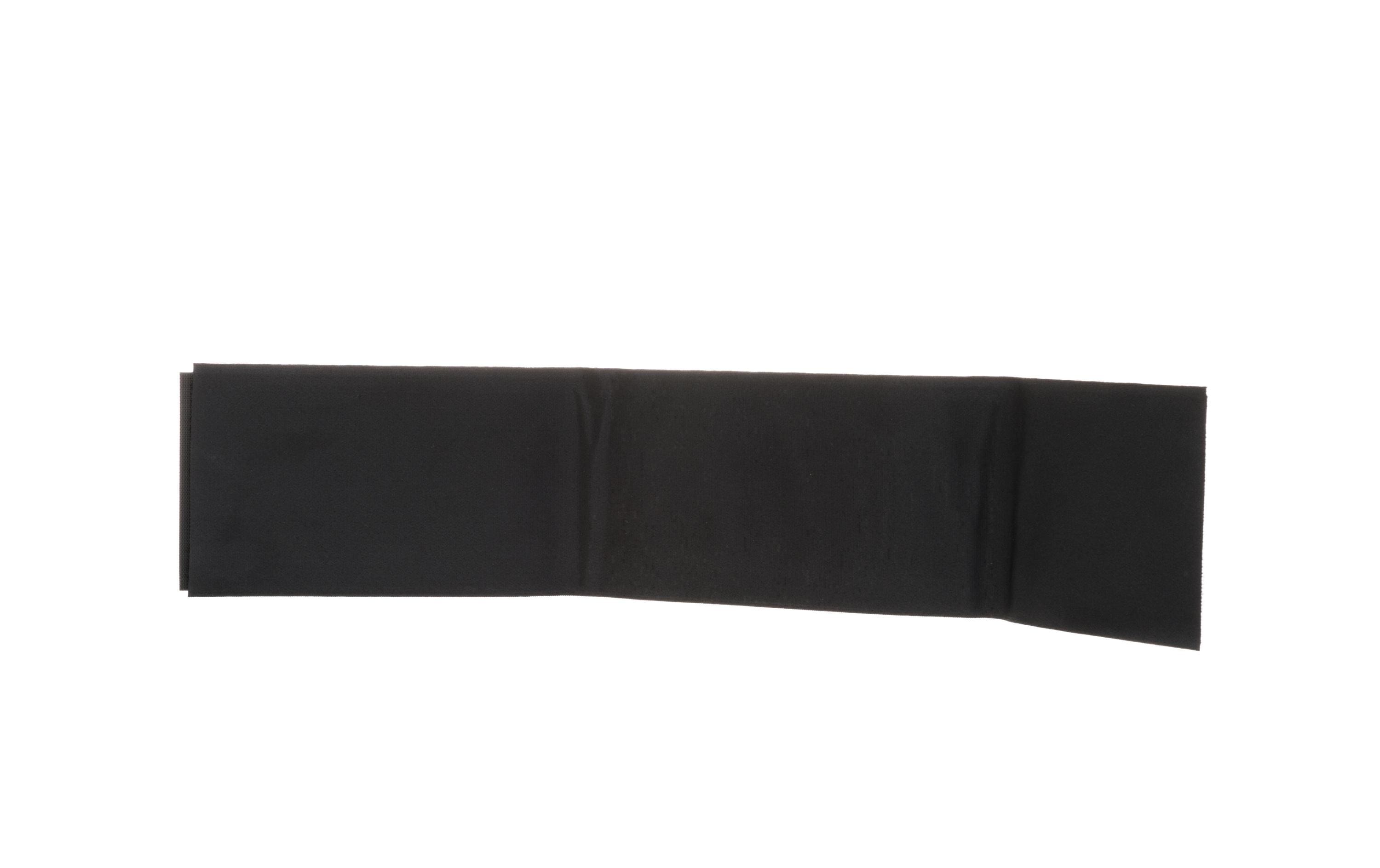Klettband 10 x 50 cm, SchwarzWasserfestes Klettband