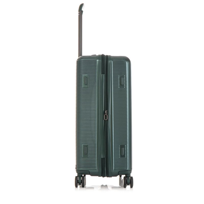 Valise rigide Tori Extensible 77 cm Vert foncé