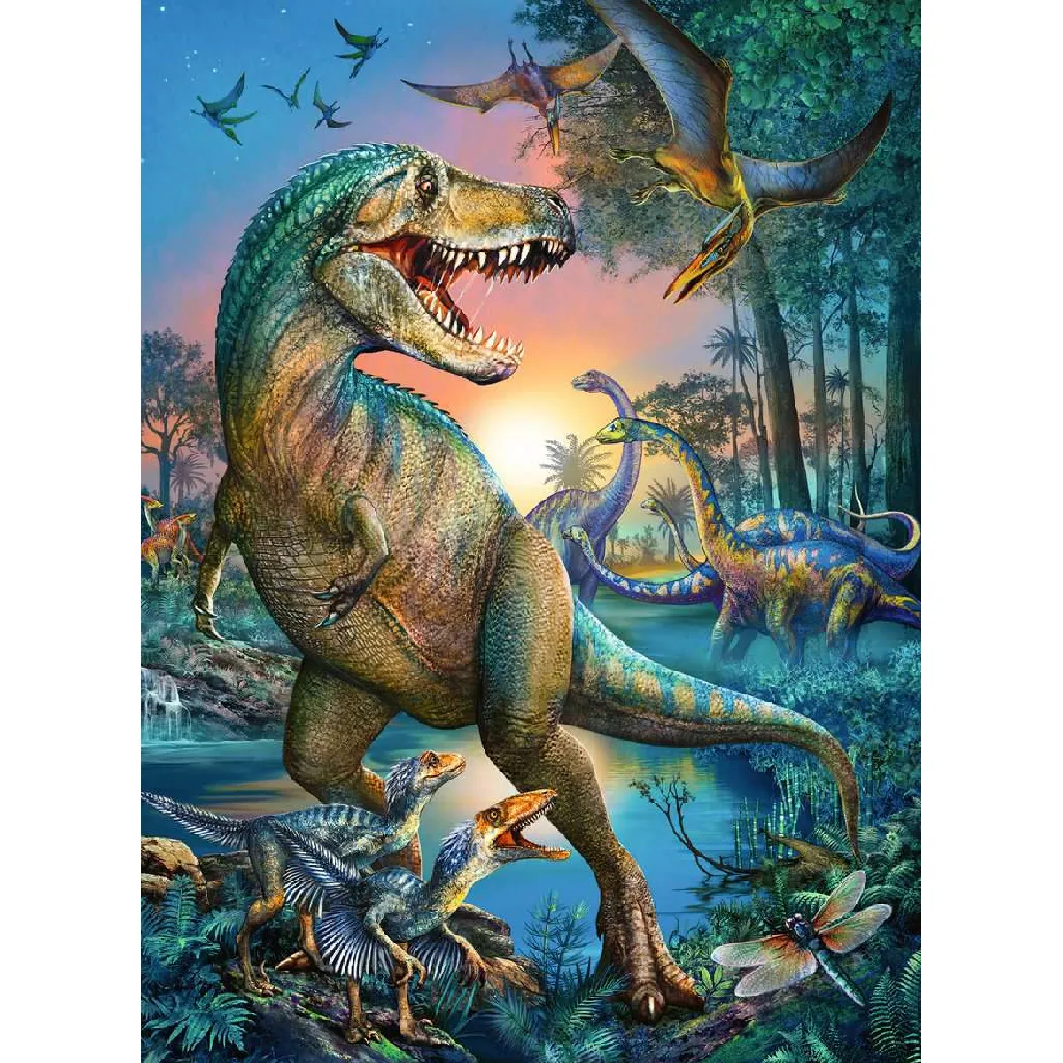 Ravensburger Puzzle 150 pièces XXL - Dinosaure Géant