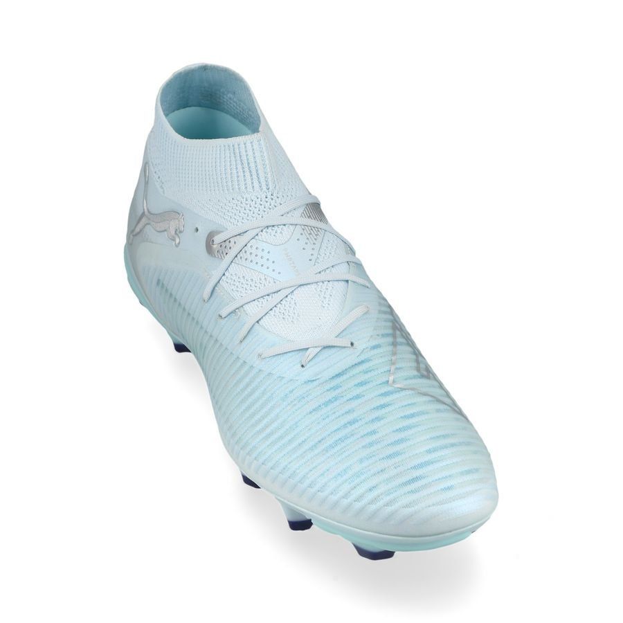 PUMA Future 8 Pro FG/AG Light Up - Icy Blue/Turquoise/Lapis Lazuli Femme ÉDITION LIMITÉE