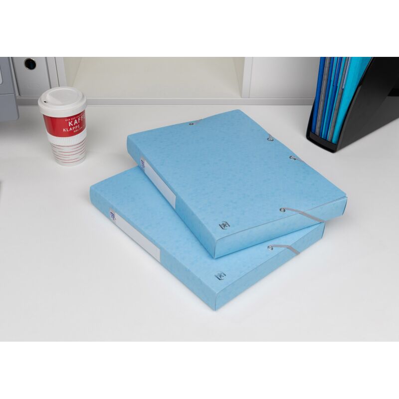 Boite Oxford Top File + 24X32 D40 Assorti Pastel