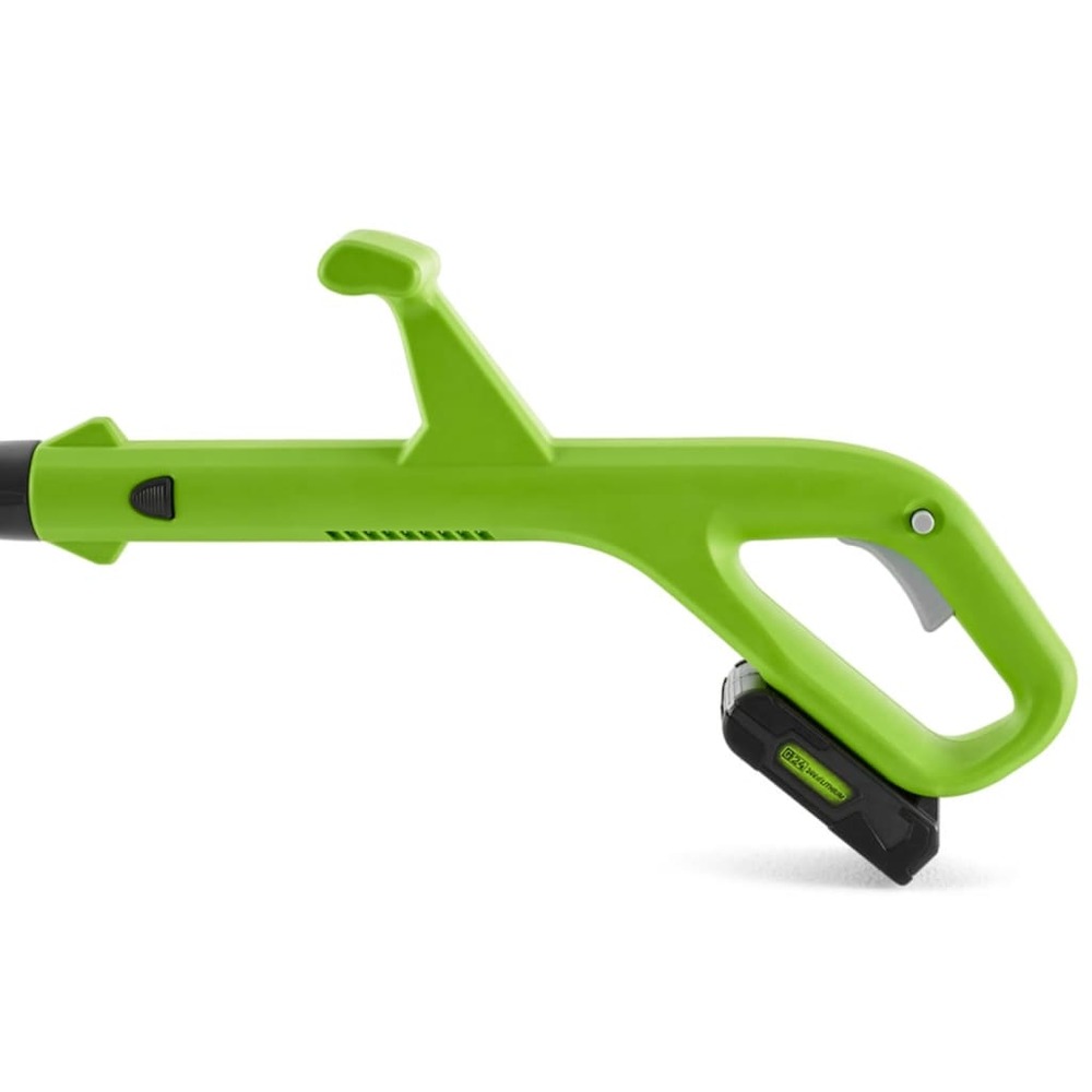Coupe bordure 30cm greenworks 24v - 1 batterie 2,0 ah - 1 chargeur - g24ltk2