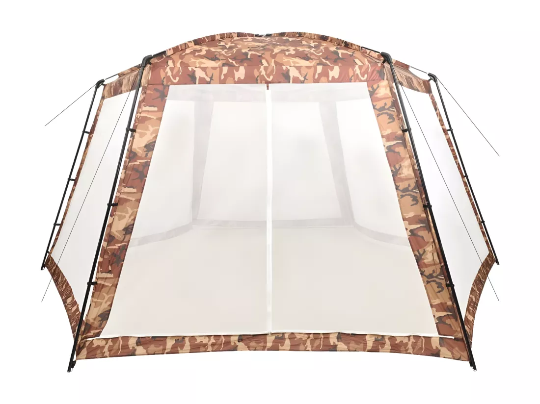 Prolenta Premium - Tente de piscine Tissu 660x580x250 cm Camouflage