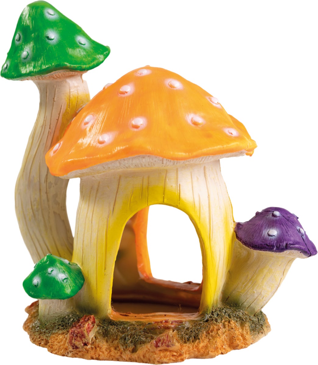 SuperFish aquarium decoratie paddenstoel huis 18 x 13 x 18,5 cm
