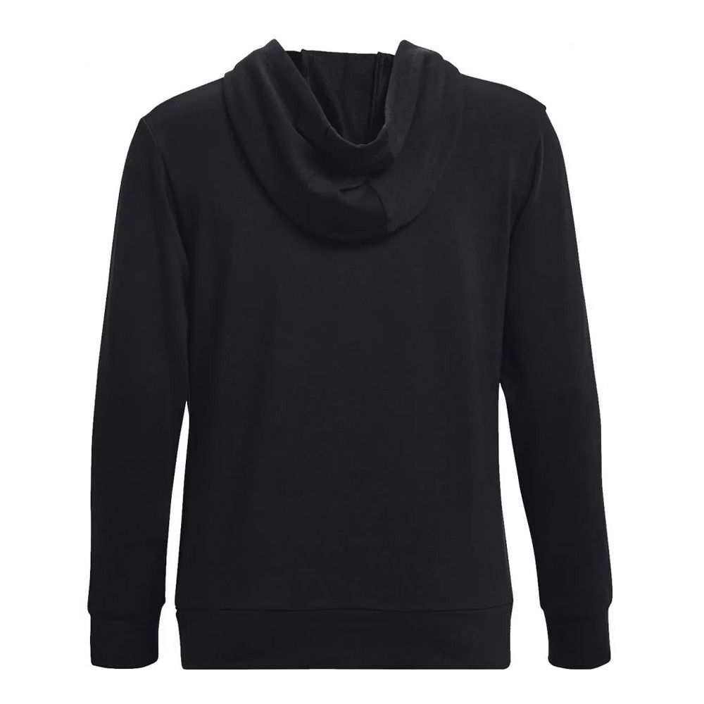 Under Armour UA RIVAL TERRY - Sweat Femme black/white