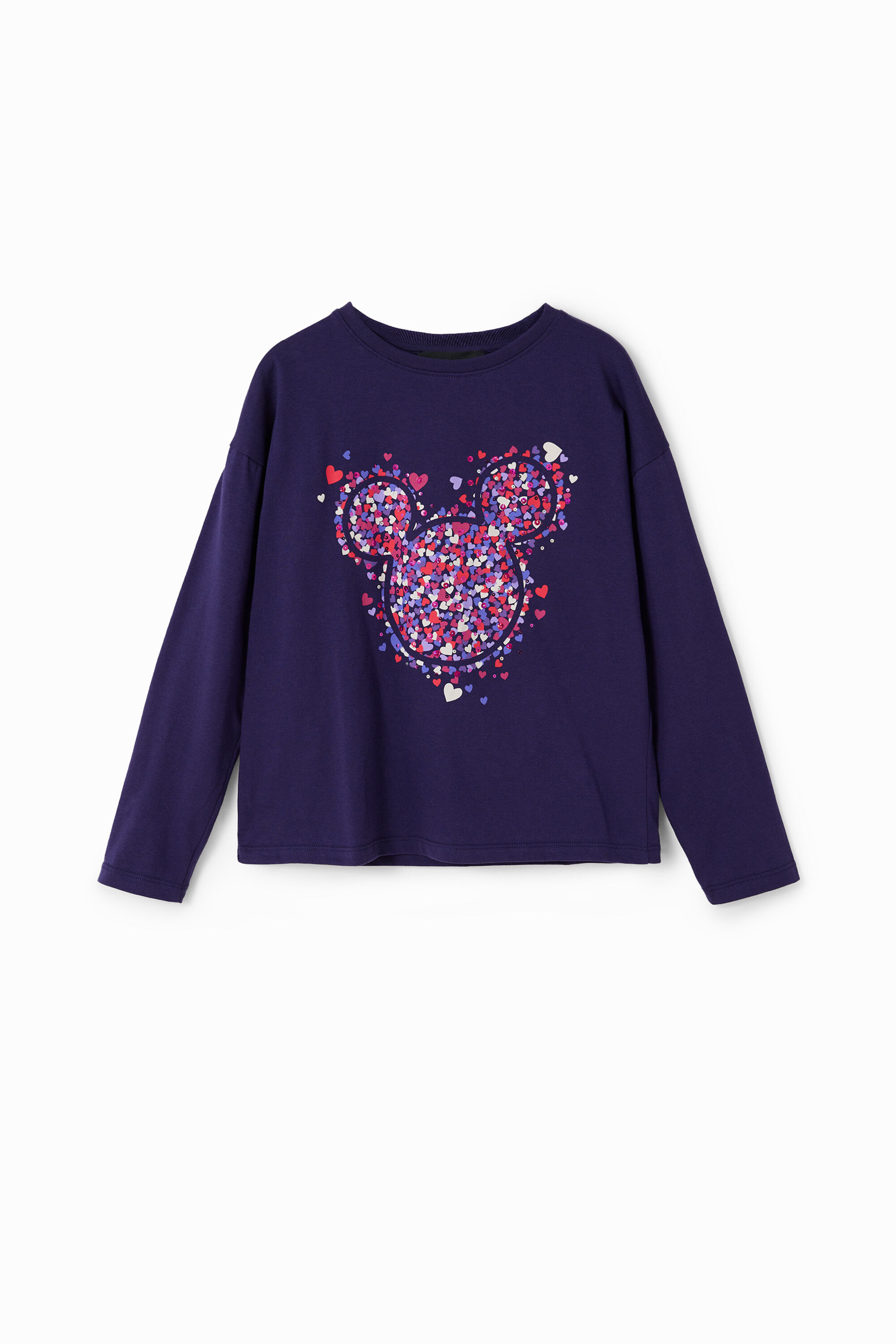 T-shirt cœurs Mickey Mouse