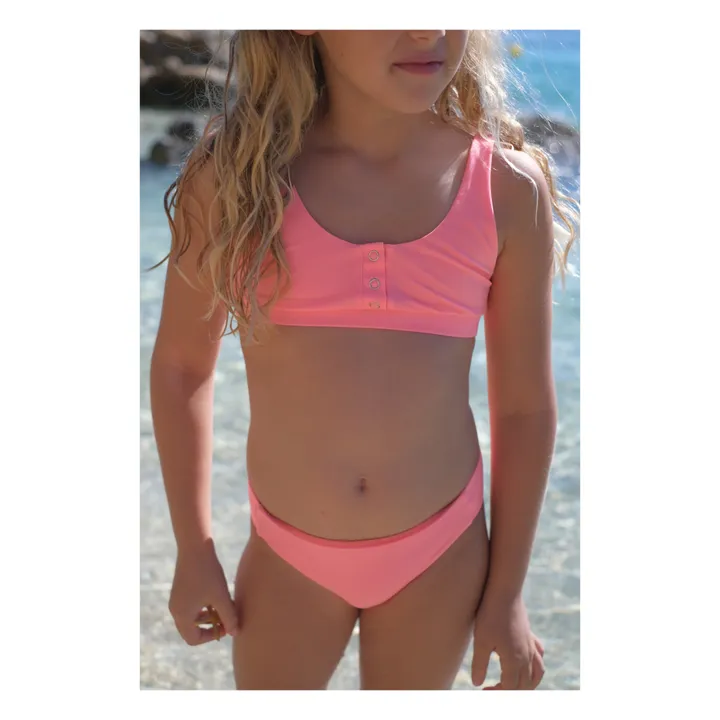 Lison Paris Maillot 2 Pièces Anti-UV Acapulco | Rose fluo