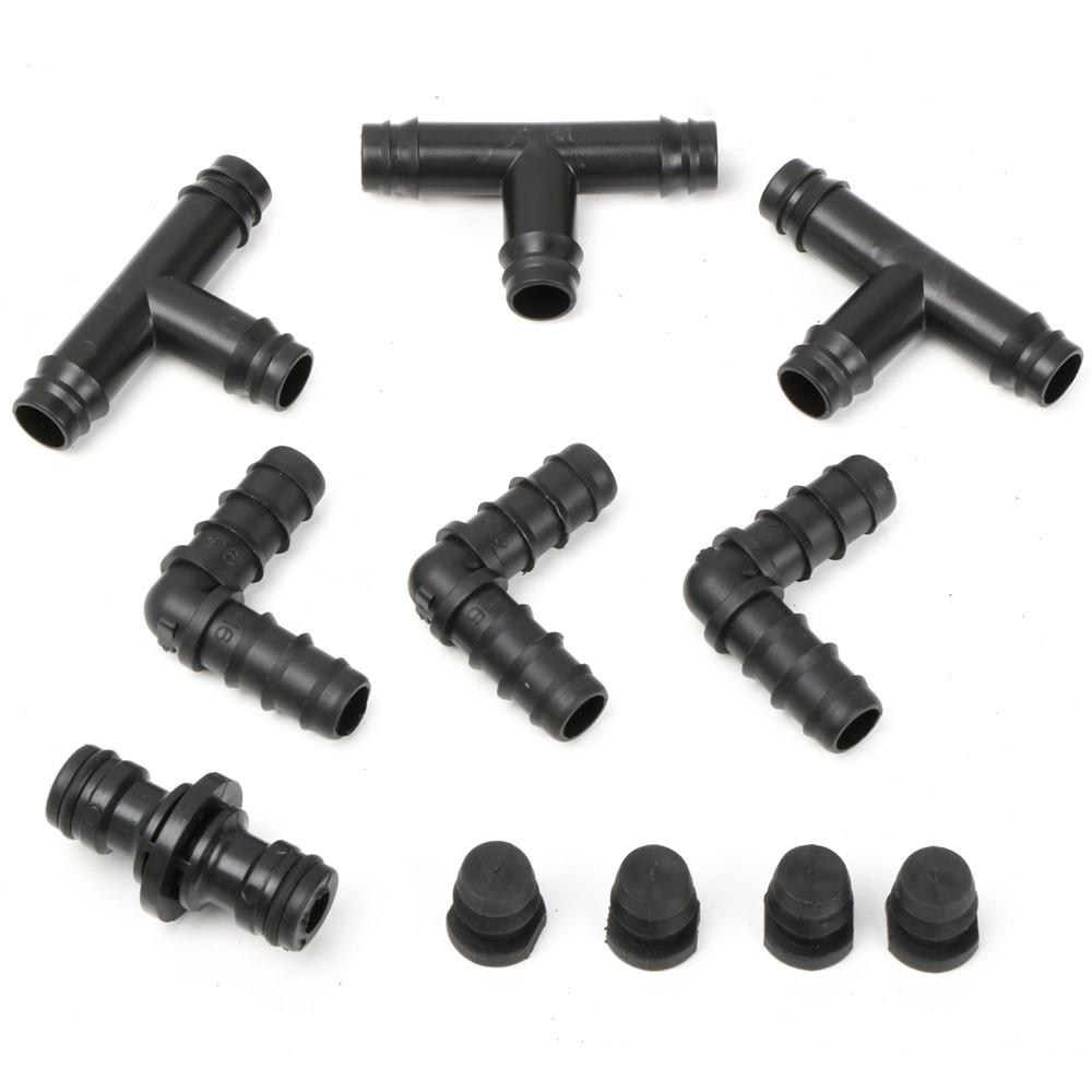 Yaheetech 50m Perlschlauch Bewässerungsschlauch Schlauch Gartenschlauch mit Zubehör-Sets 1/2 Zoll