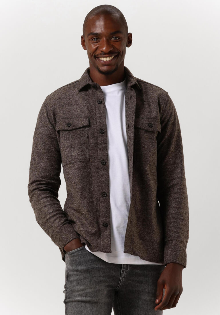 GENTI bruine genti overshirt s6092-1983