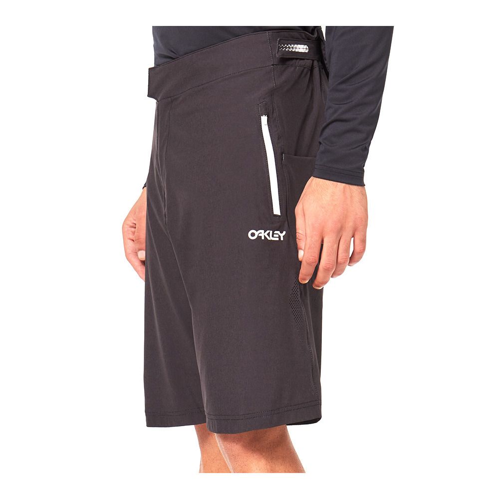 Oakley REDUCT BERM - Short 2 en 1 Homme blackout