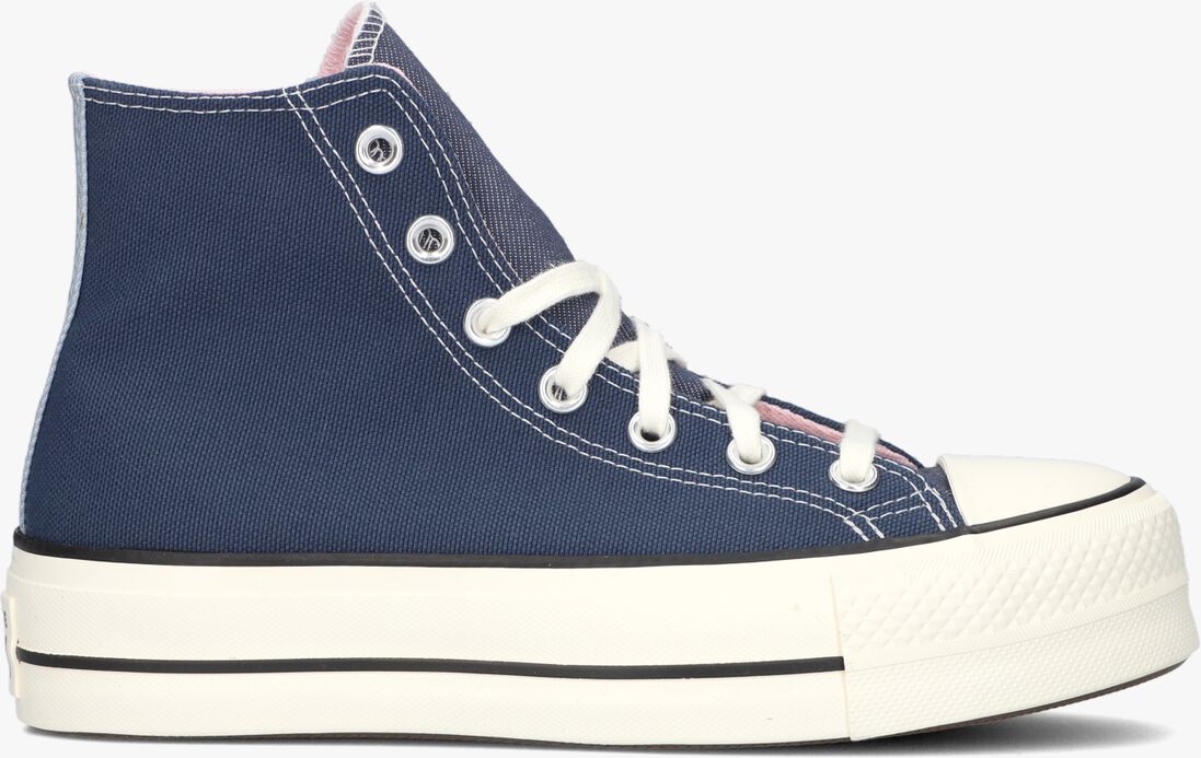 CONVERSE blauwe converse hoge sneaker chuck taylor all star lift hi