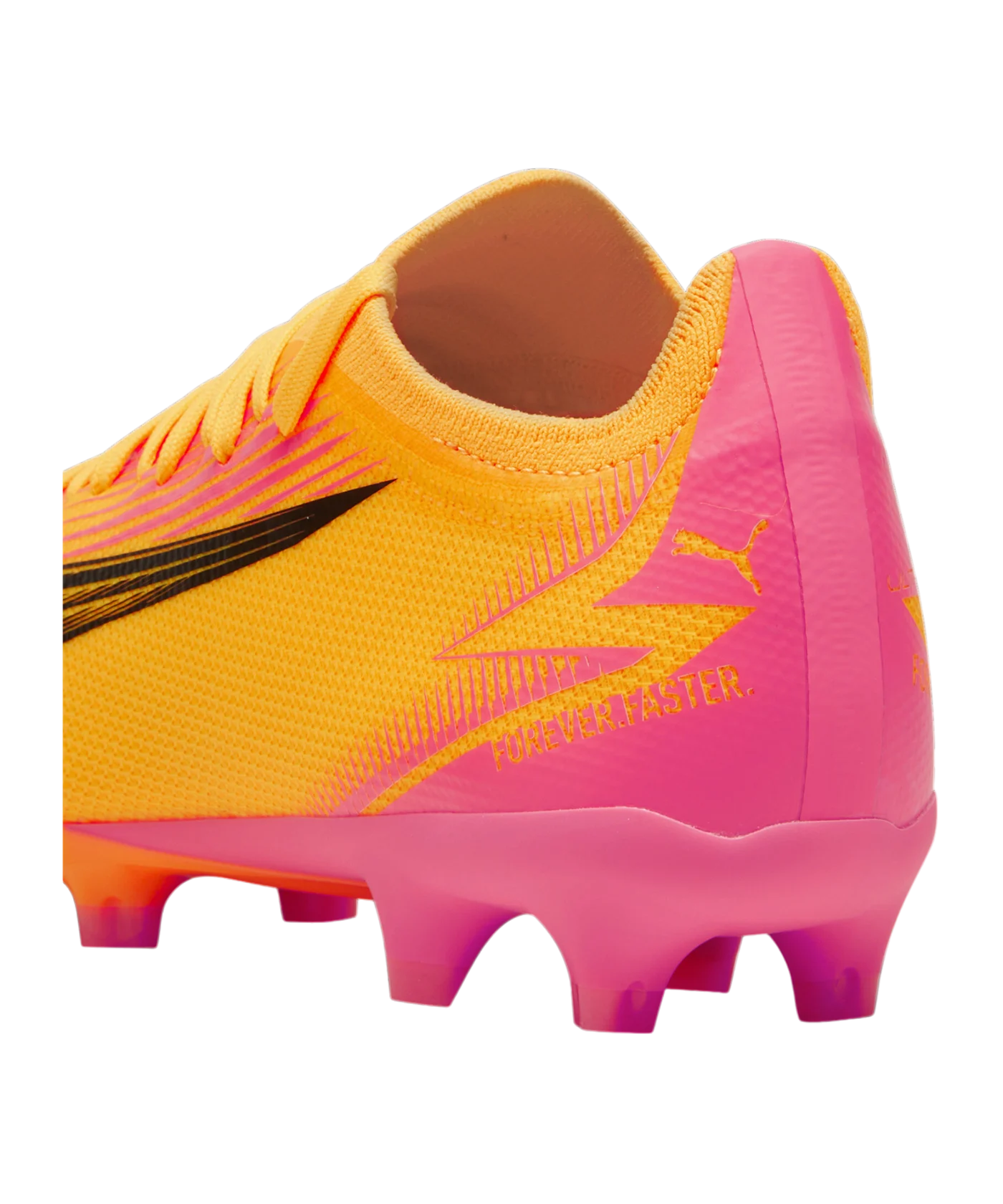 PUMA ULTRA Match FG/AG The Forever Faster Orange Schwarz F03