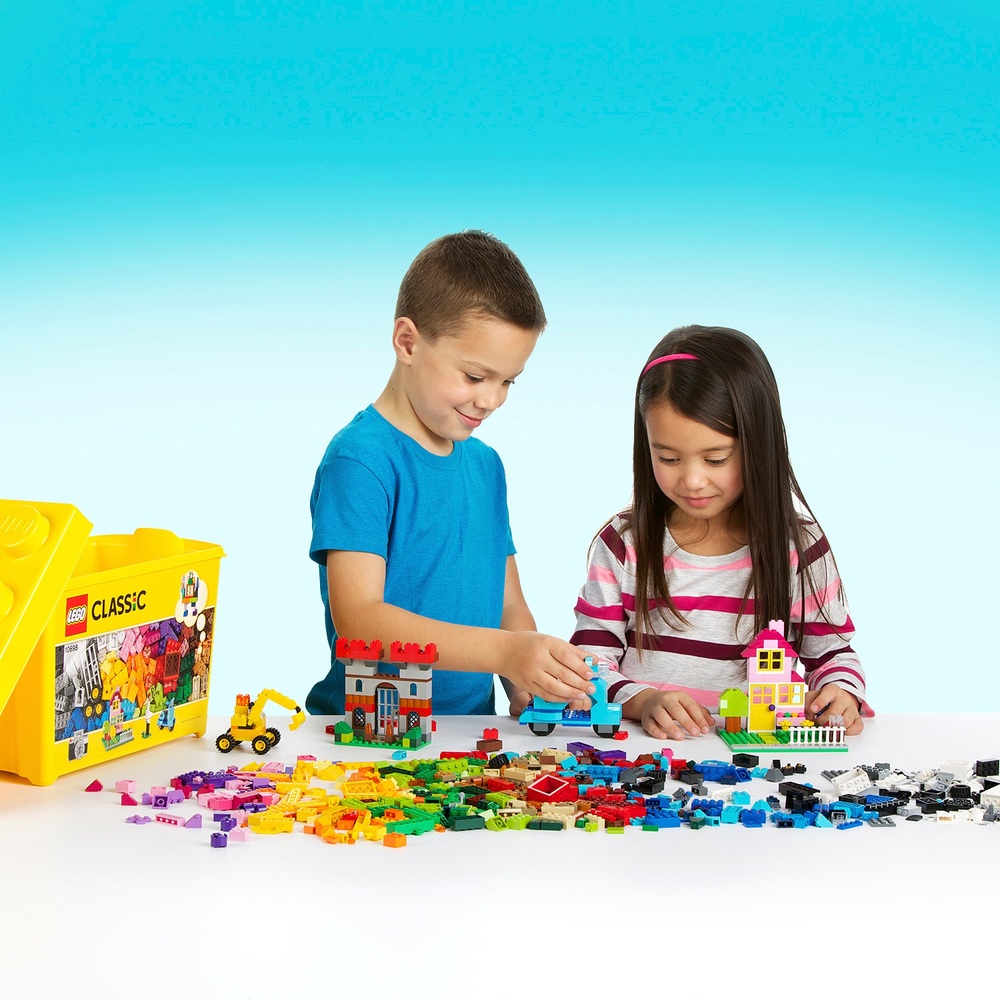 LEGO Classic 10698 Großes Kreativ-Bausteinset mit Aufbewahrungsbox