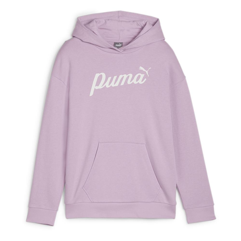 Puma Sweat Mauve Fille Puma Script
