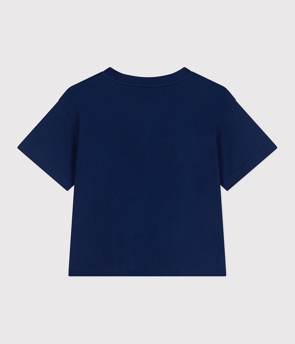PETIT BATEAU<br>T-shirt com texto, Le Boxy