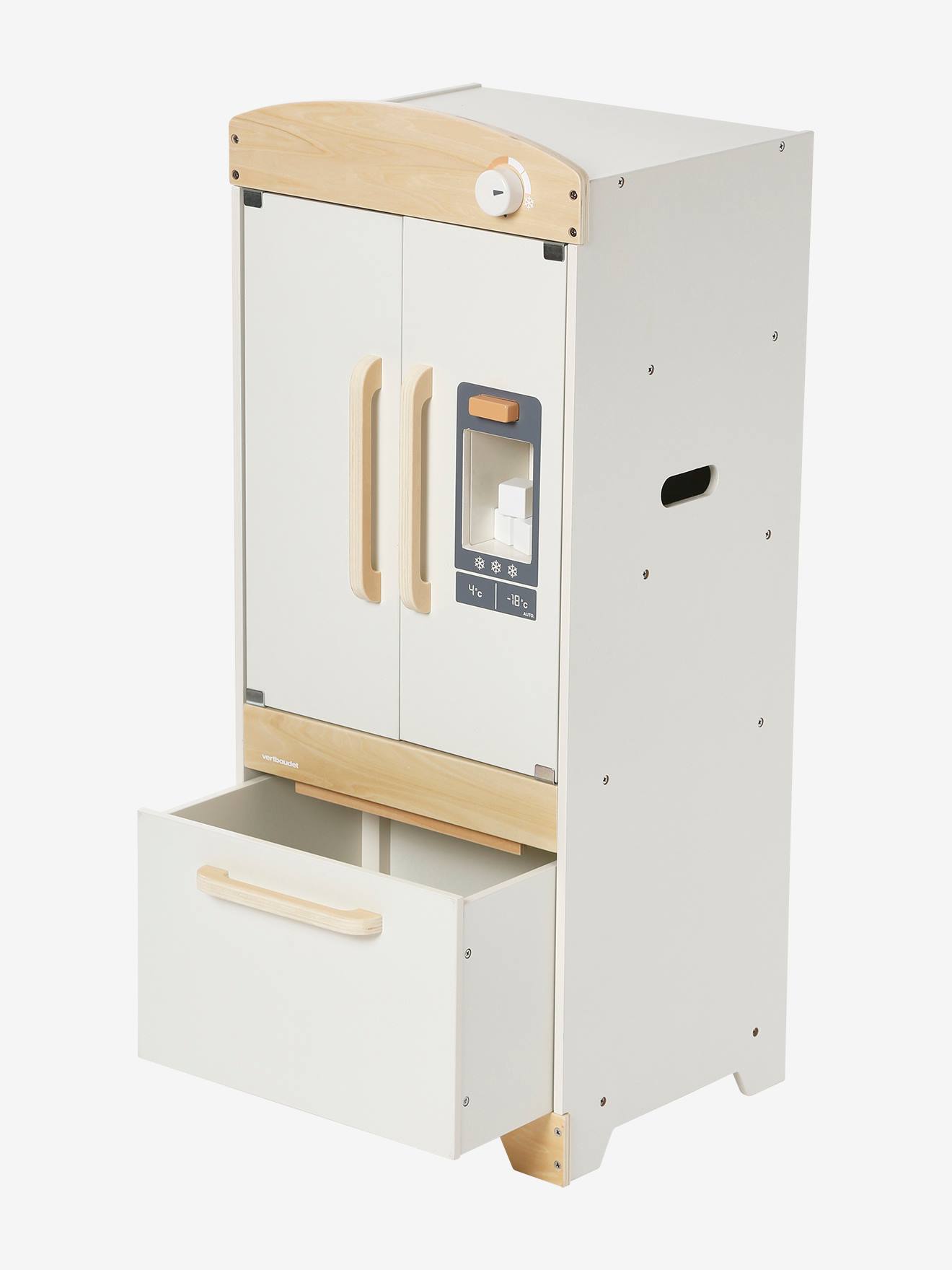 Refrigerador de madeira bruta com certificação FSC®