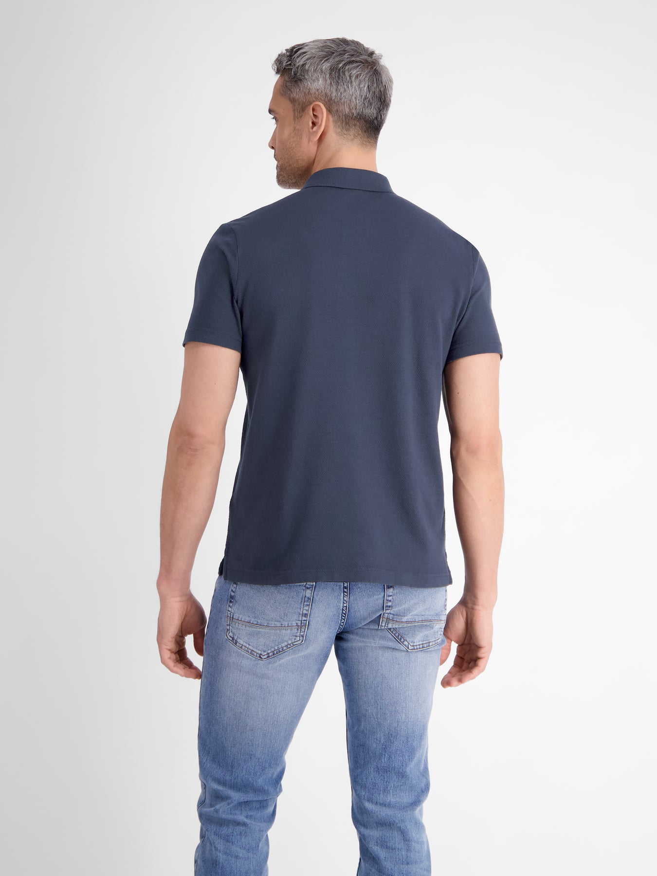 Poloshirt in weicher Waffelpiquéqualität