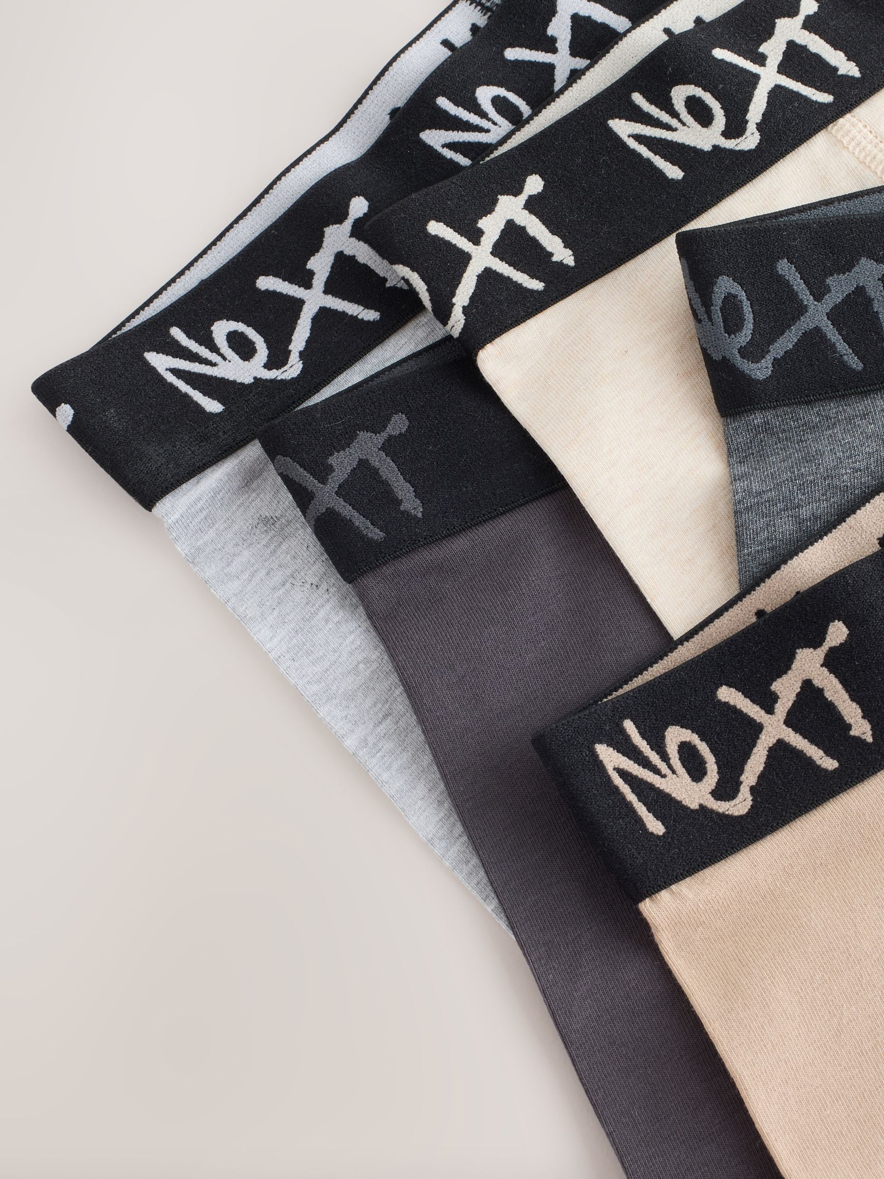 Naturel Multicolor - Verpakking van 5 boxers (2-16jr)