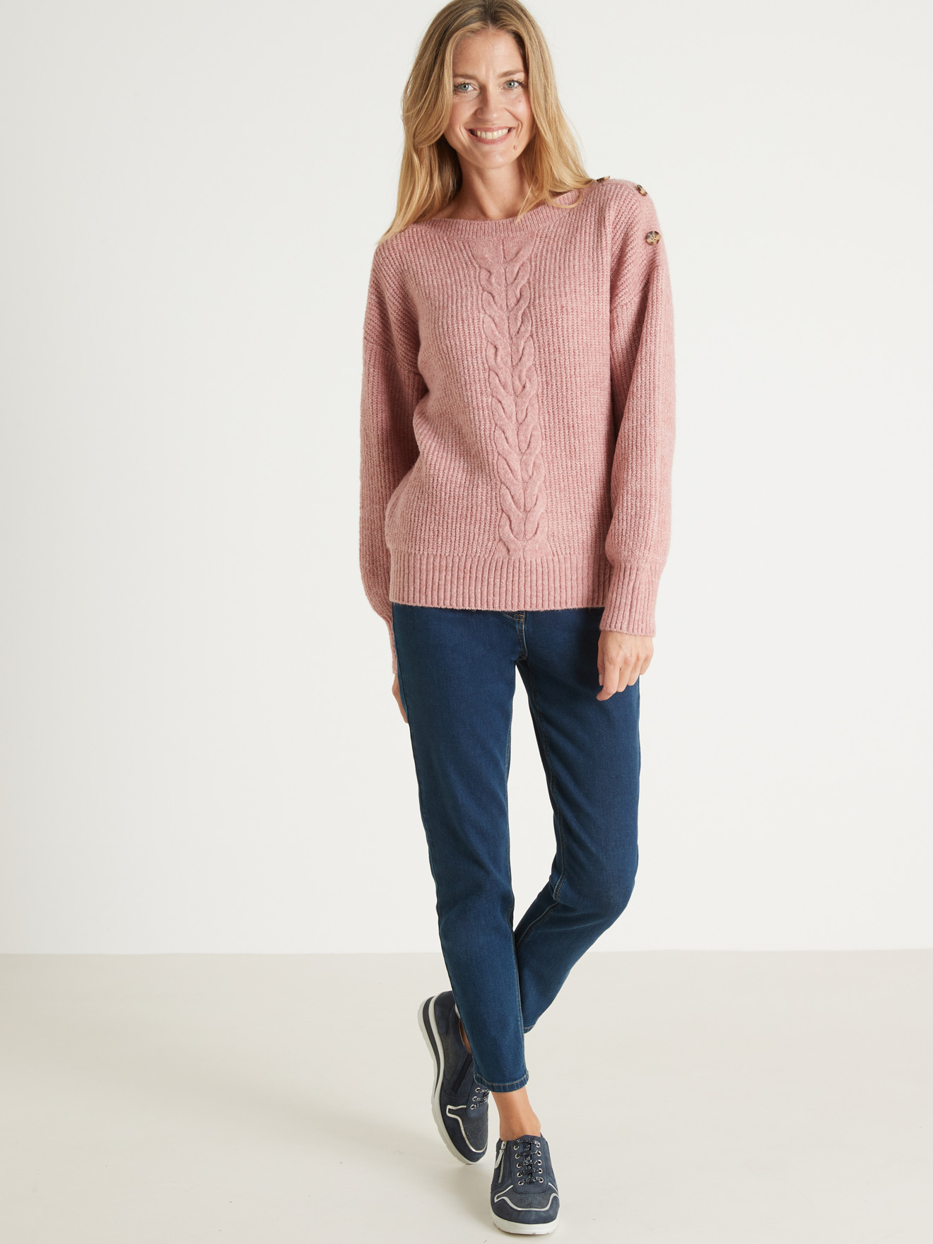 Pull encolure bateau