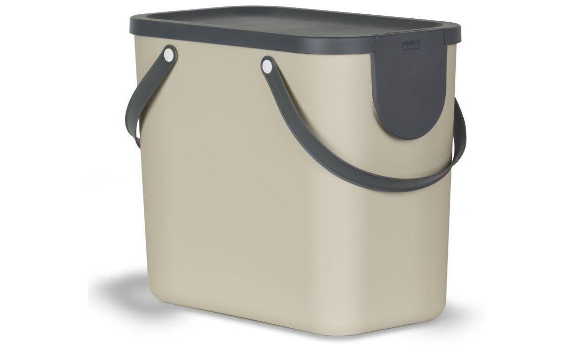Recyclingbehälter Albula 25 l, Cappuccinoin der Farbe Cappuccino
