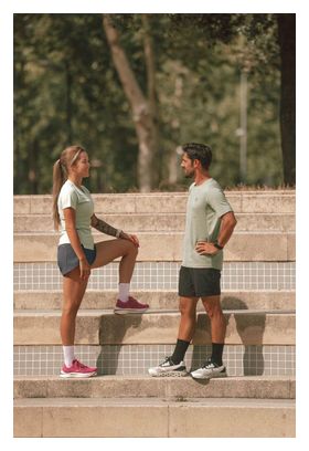 T-Shirt De Sport Manches Courtes Rogelli Aya Femme Verte
