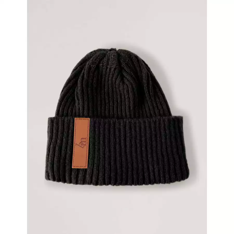 BabyMocs Mütze Vegan schwarz