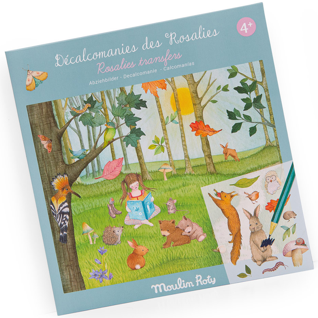 Moulin roty transferstickers les rosalies