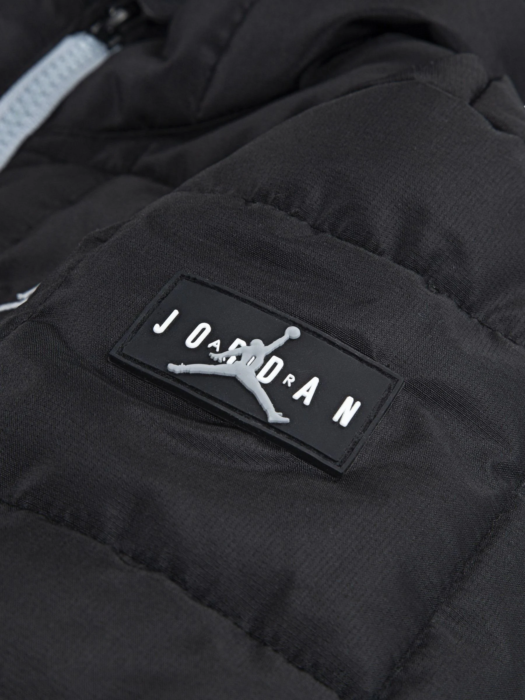 Jordan Jumpman Logo Puffer Black Jacket