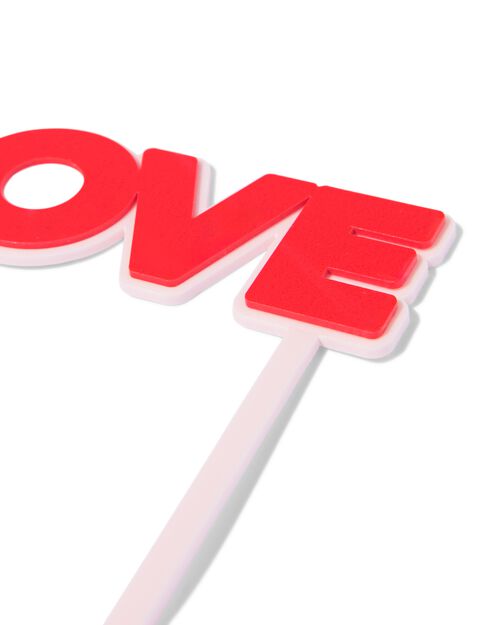 surélévation de gâteau réutilisable 'love' (amour)