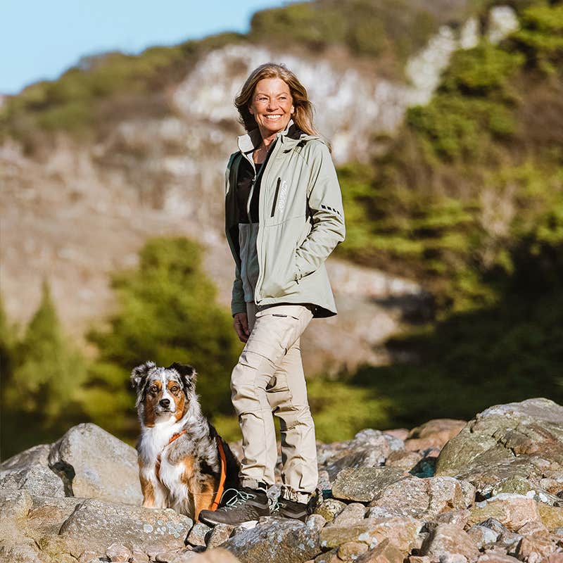 Pure Softshell Jacket Dame Shadow