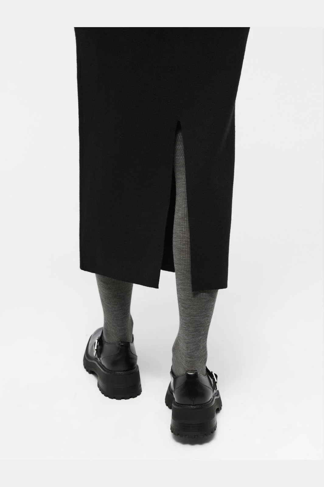 Object Objreynard Knit Skirt 4486517 black
