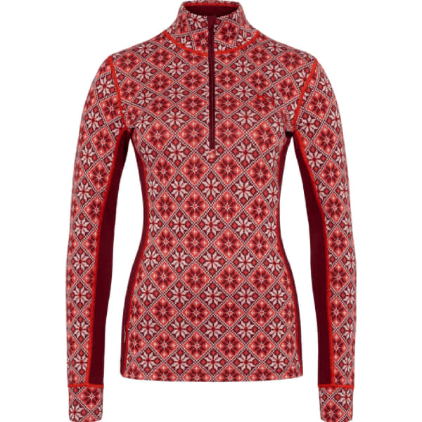 T-shirt thermique KARI TRAA ROSE H/Z ROU