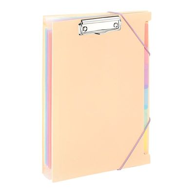 Viquel Rainbow Pastel - trieur à soufflet - pour A4 - à onglets - disponible en différents coloris
